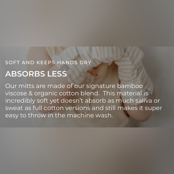 Goumi Mitts No Scratch Baby Infant Mittens- Enchanted Garden - Picture 7 of 7